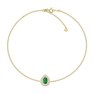 Gota Emerald Diamond Bracelet