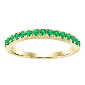 Half Emerald Band