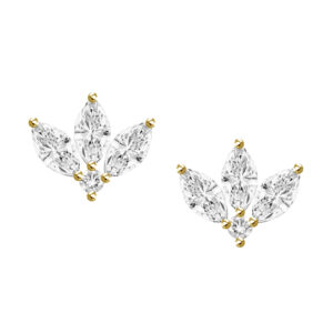 Flower Diamond Studs