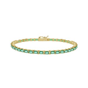 Emerald bracelet