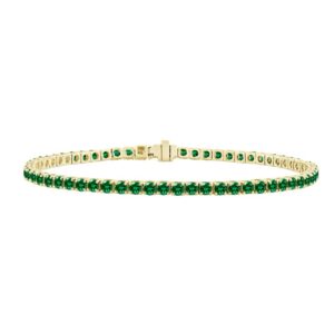 Emerald  tennis bracelet